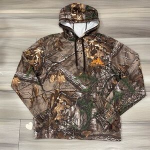 REALTREE Georgian Bay Camo Hoodie with Kanga Pocket Size Medium